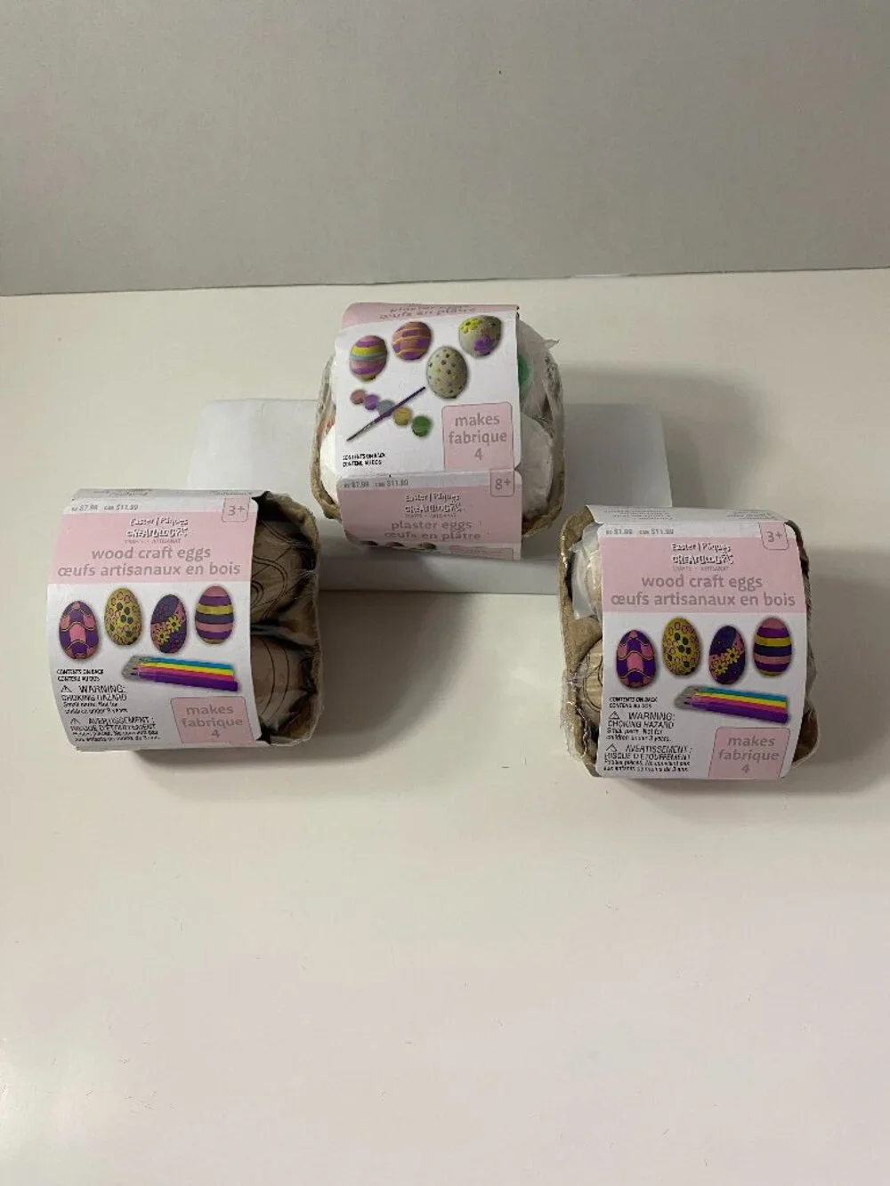 Creatology Easter Wood & Plaster Craft Eggs Art Kits